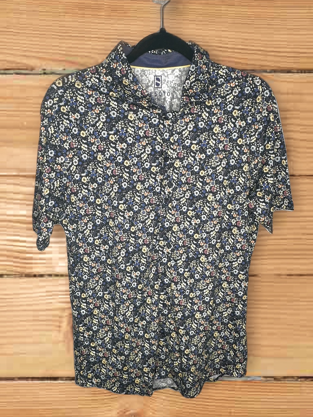 Desoto Floral 100% Cotton Polo